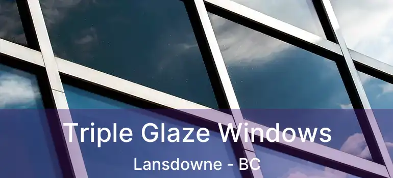  Triple Glaze Windows Lansdowne - BC