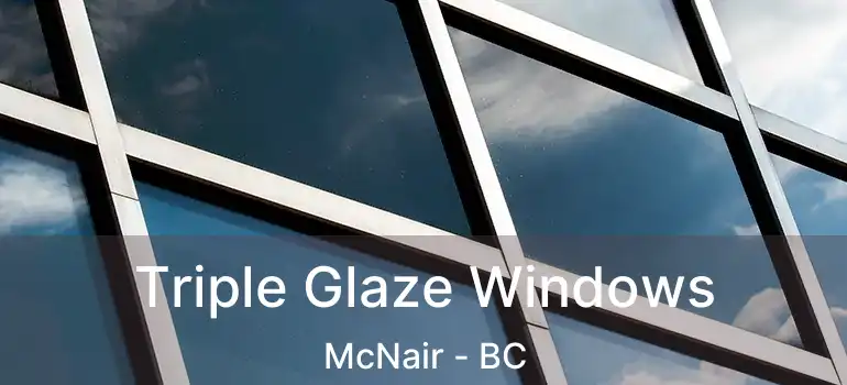  Triple Glaze Windows McNair - BC