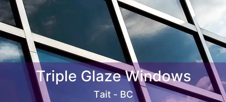  Triple Glaze Windows Tait - BC