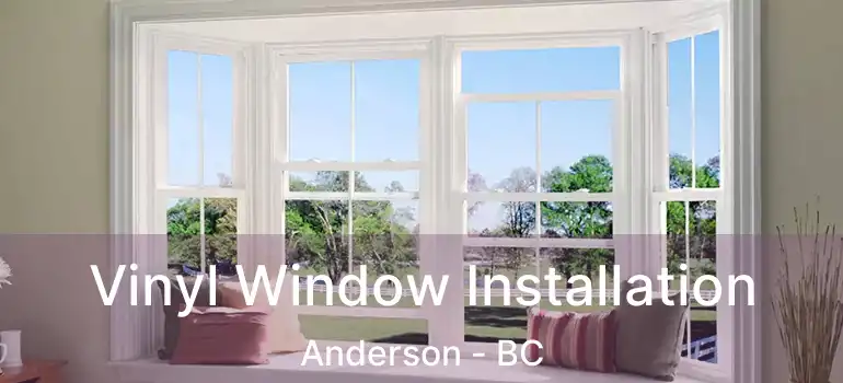  Vinyl Window Installation Anderson - BC