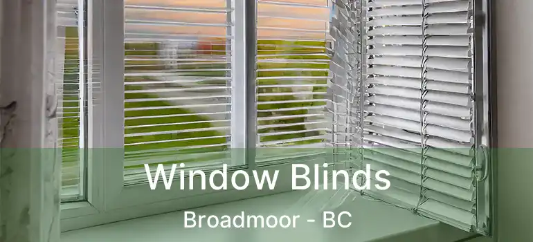  Window Blinds Broadmoor - BC
