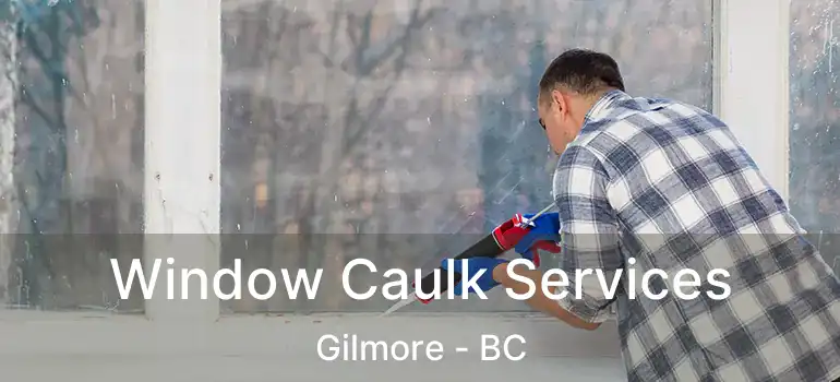  Window Caulk Services Gilmore - BC