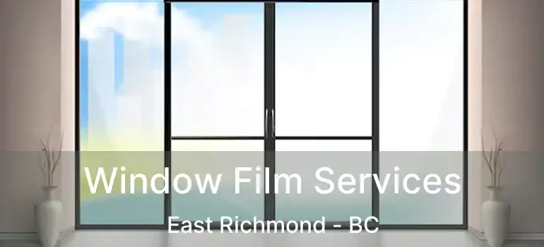  Window Film Services East Richmond - BC