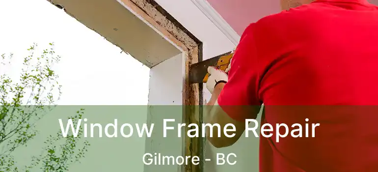  Window Frame Repair Gilmore - BC