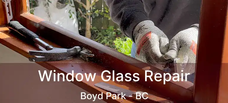  Window Glass Repair Boyd Park - BC