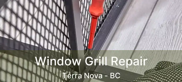  Window Grill Repair Terra Nova - BC