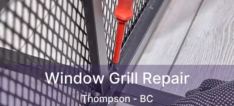  Window Grill Repair Thompson - BC