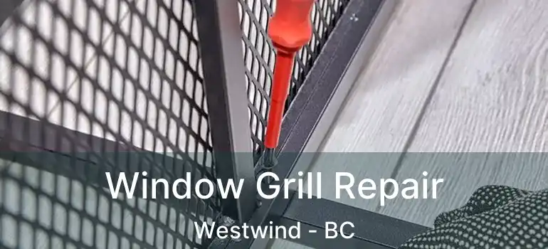  Window Grill Repair Westwind - BC
