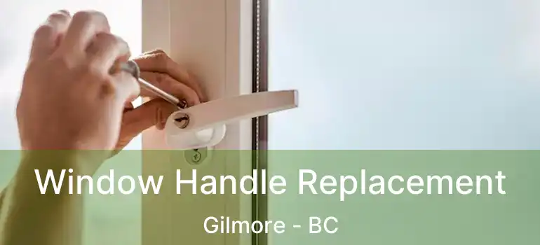  Window Handle Replacement Gilmore - BC
