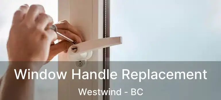  Window Handle Replacement Westwind - BC