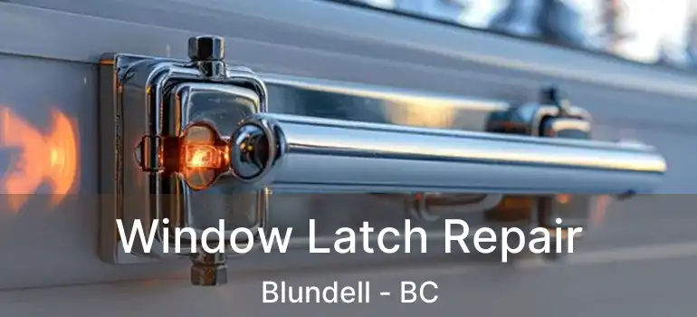  Window Latch Repair Blundell - BC