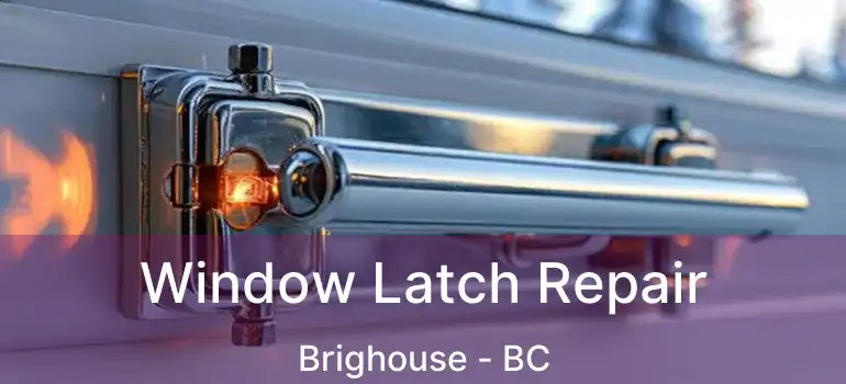  Window Latch Repair Brighouse - BC