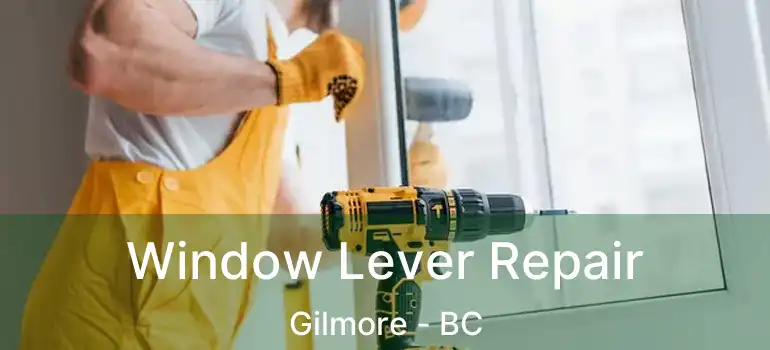  Window Lever Repair Gilmore - BC