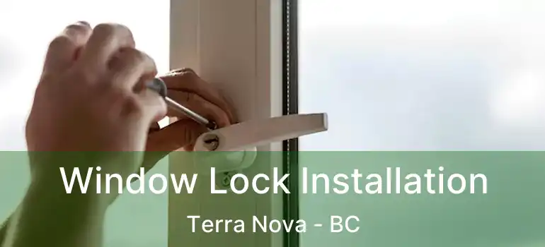  Window Lock Installation Terra Nova - BC