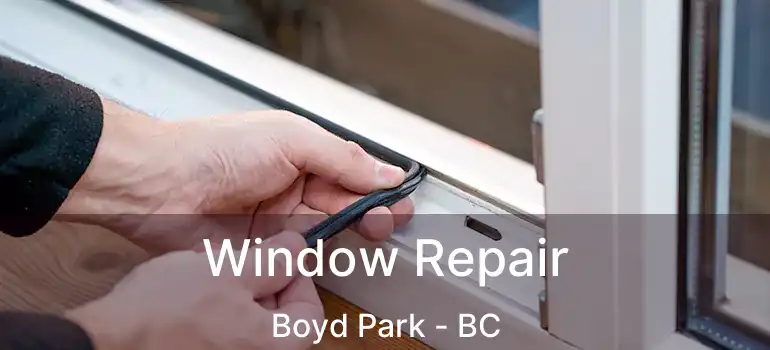  Window Repair Boyd Park - BC