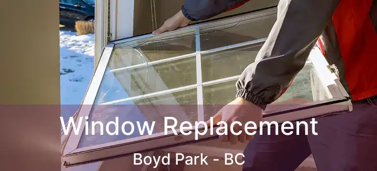  Window Replacement Boyd Park - BC