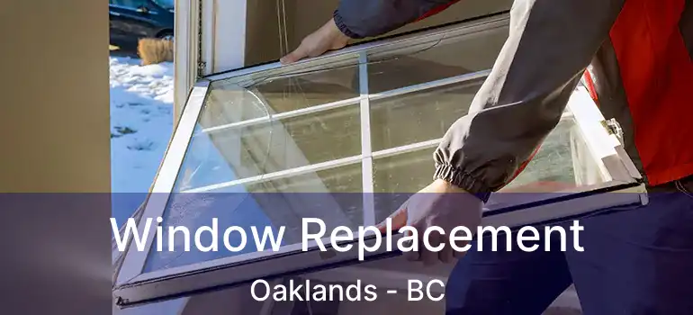  Window Replacement Oaklands - BC