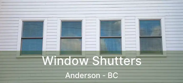  Window Shutters Anderson - BC