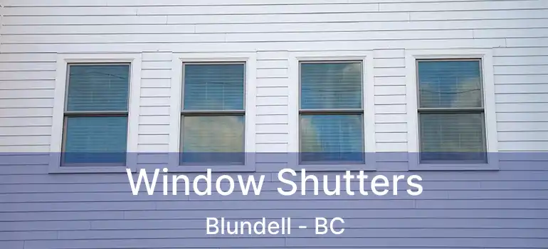  Window Shutters Blundell - BC