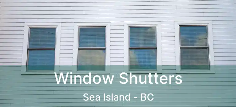  Window Shutters Sea Island - BC
