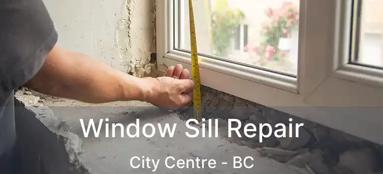  Window Sill Repair City Centre - BC