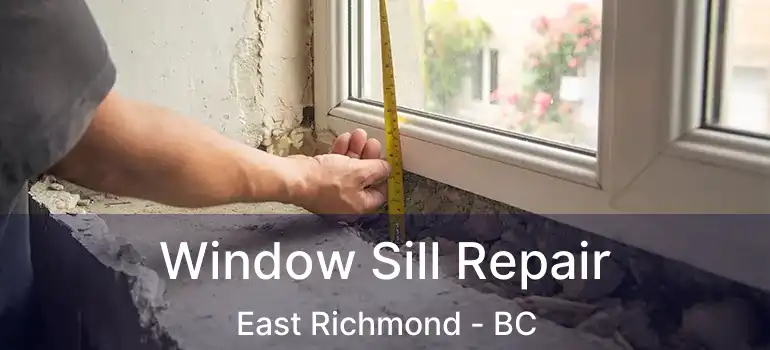  Window Sill Repair East Richmond - BC