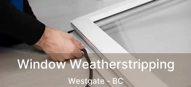  Window Weatherstripping Westgate - BC